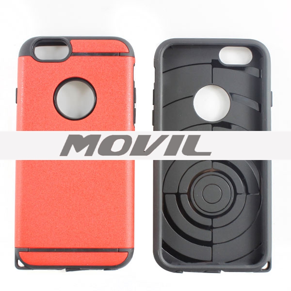 NP-1882 PC TPU funda para iPhone 6-13